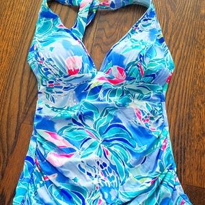 Lilly Tankini Top Size 2 EUC